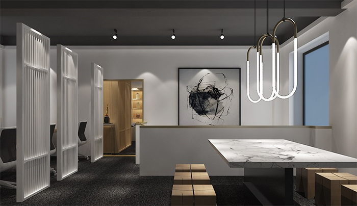 别具一格的办公室装修惹人注目